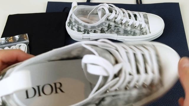 Dior Homme B23 Low-Top Sneakers In Oblique Technical Canvas #DiorSummer19