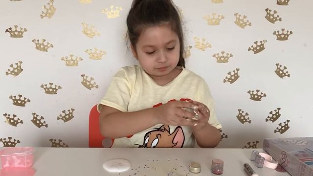Стильный набор GLAM GOO #slime для девочек // Делаем модный #слайм с Алиной смотреть онлайн