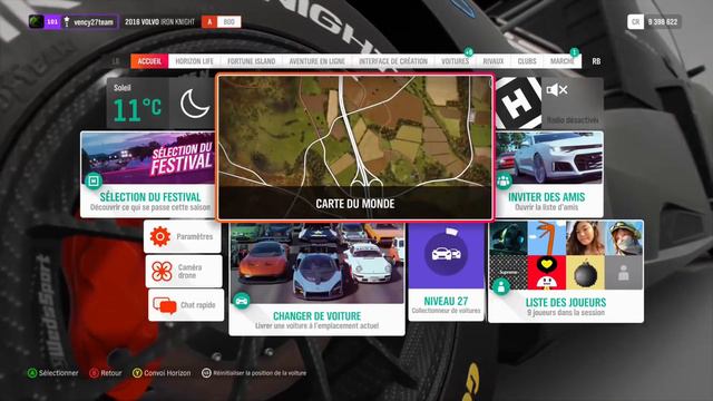 Volvo Iron Knight réglage test amélioration Bonus VS Train Forza Horizon 4 смотреть онлайн