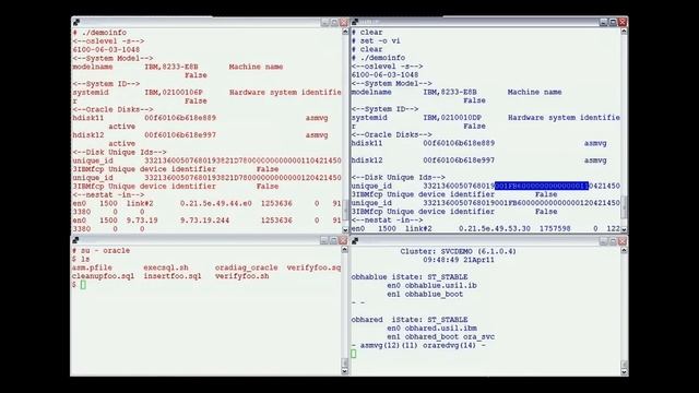 PowerHA Enterprise Edition with SVC Replication Fallover Demo смотреть онлайн