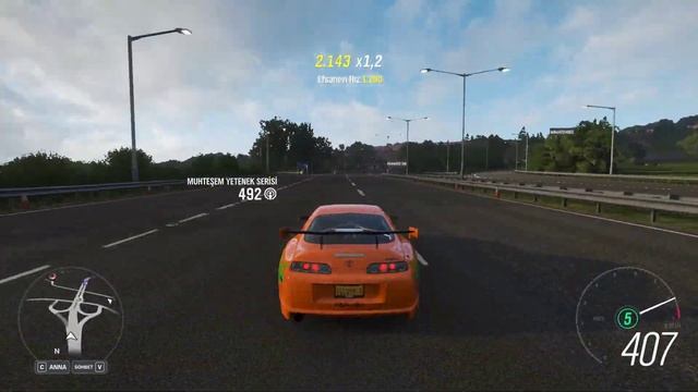 Forza Horizon 4 1500 HP Toyota Supra Tunnel and Sound смотреть онлайн
