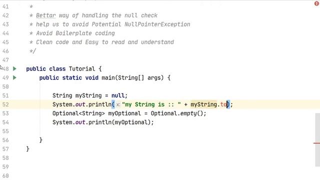Java 8 Features Part 9 Optional Class in English By Pankaj Goyal смотреть онлайн
