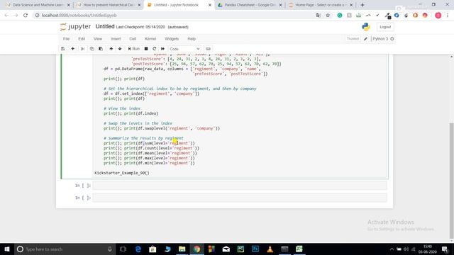 How to present Hierarchical data in Pandas? смотреть онлайн