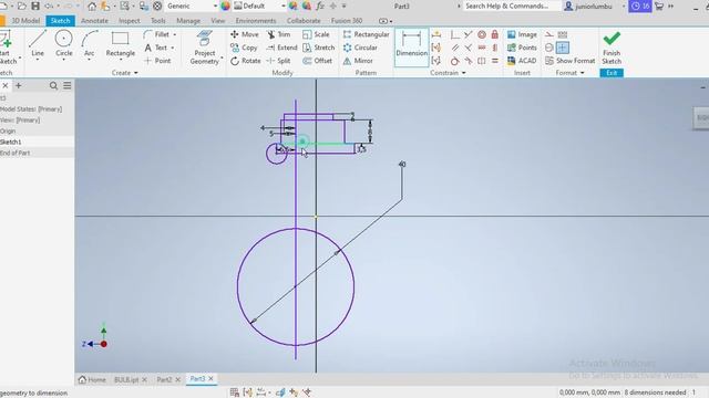BASIC DRAWING OF A LIGHT BULB WITH AUTOCAD INVENTOR (UNISA - EMO1601 , CAD161S) смотреть онлайн