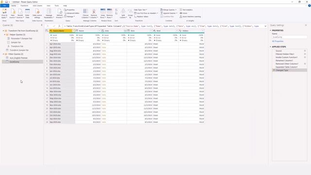 How to Consolidate Multiple Excel Files in a Folder Using Power Query смотреть онлайн
