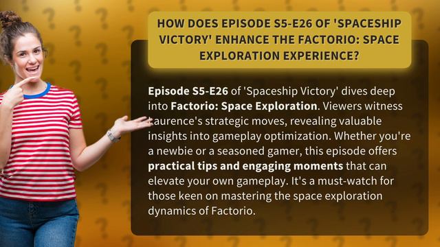 How Does Episode S5-E26 of 'Spaceship Victory' Enhance the Factorio: Space Exploration Experience? смотреть онлайн