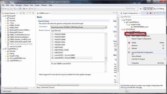 How to use the CCS Target Configuration view смотреть онлайн