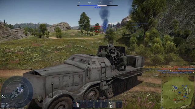 4K UHD-War Thunder Tanks-Flak 88-It's Not Easy-Gameplay, Tips, and Brief History смотреть онлайн