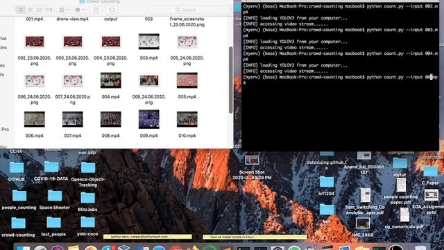 people counting in crowd places || crowd count #python смотреть онлайн