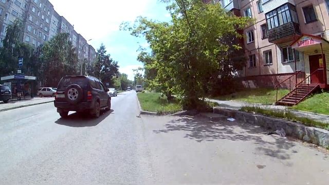 Eken h9 тест видео. Велопрогулка по Бийску ул.Интернационалистов - Социалистическая смотреть онлайн