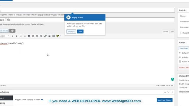 Step-by-Step Guide: How to Create a Popup Form or Newsletter in Your WordPress Website смотреть онлайн