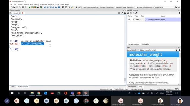 Scripting in Bioinformatics: Lecture 6 Introduction to Biopython смотреть онлайн