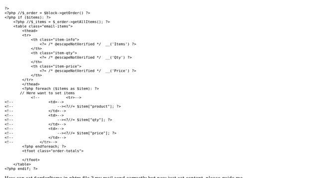 Magento: pass array from php file to phtml? смотреть онлайн