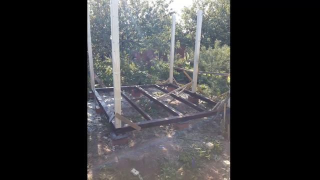 Беседка своими руками из дерева пошагово смотреть онлайн