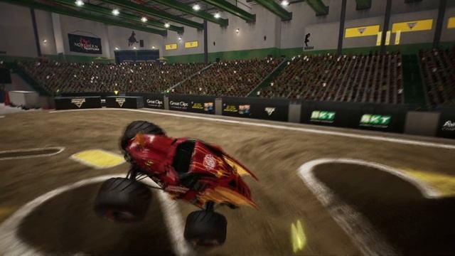 Monster Jam Steel Titans - Bakugan Dragonoid DLC Gameplay смотреть онлайн