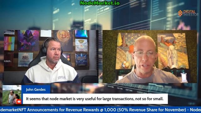 Digital Investor (35): Announcement on TWIN, New Rev share Payout % for NodeMarket NFT! смотреть онлайн