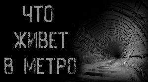 ЧТО ЖИВЁТ В МЕТРО? | страшные истории | ужасы | мистика