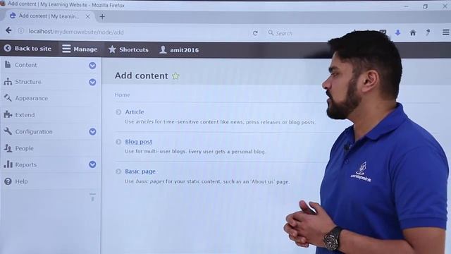 Drupal Create Content смотреть онлайн