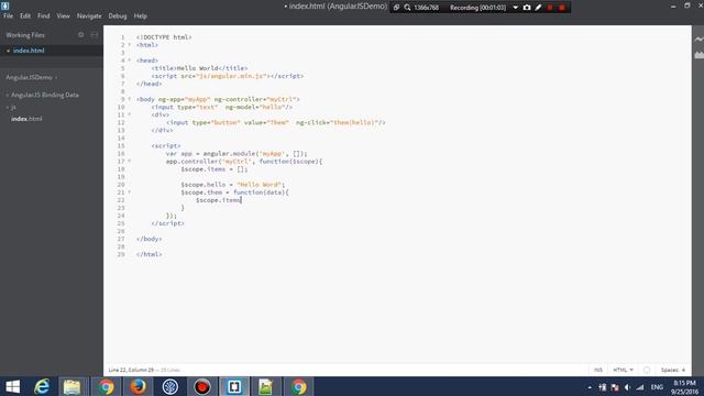 AngularJS add item in list смотреть онлайн