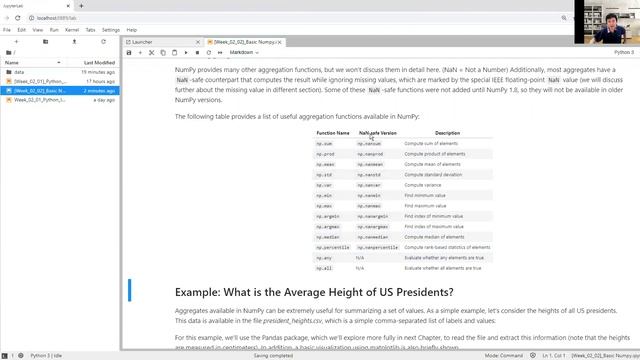 [IDS - Week 03 - 01] Numpy Aggregation + Simple Exploration смотреть онлайн