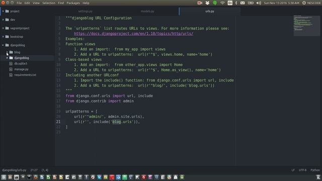 Django urls and Sqlite browser смотреть онлайн