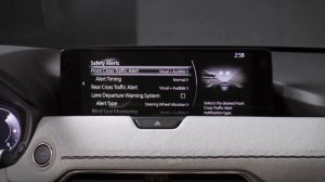 The Mazda CX-60 - How to Adjust the settings of the Lane Departure Warning Systems