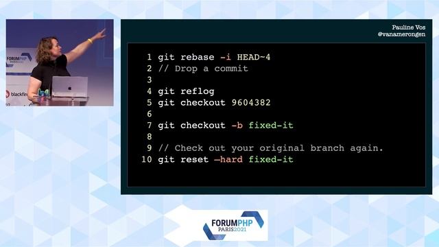 Advanced Git Magic - Pauline VOS - Forum PHP 2021 смотреть онлайн