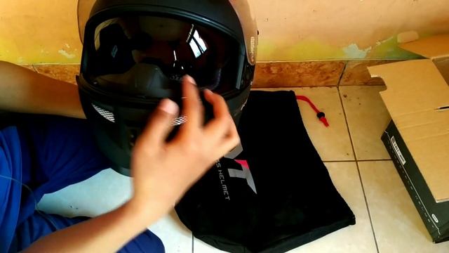 Unboxing & Review Helm Full Face KYT K2 Rider Double Visor