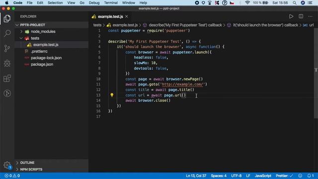 Puppeteer Tutorial #11: Working with Title and URL смотреть онлайн