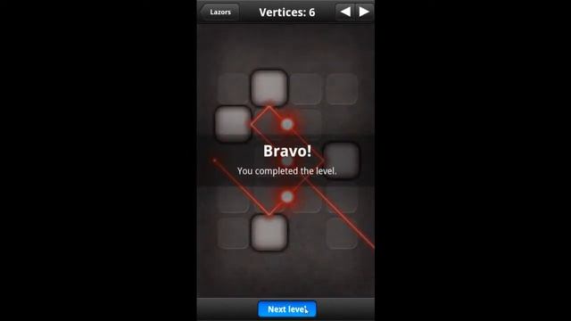 Прохождение Lazors — Vertices (1-10 уровни) смотреть онлайн