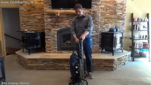 Портативный газовый гриль Napoleon® TravelQ™-285X на www.GrilliBarbecue.ru смотреть онлайн