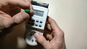 Розетка таймер - тюнинг , замена аккумулятора