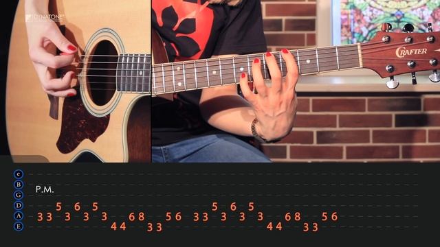 Как играть SWEET DREAMS by EURYTHMICS (Marilyn Manson) | Разбор COrus Guitar Guide #44 смотреть онлайн