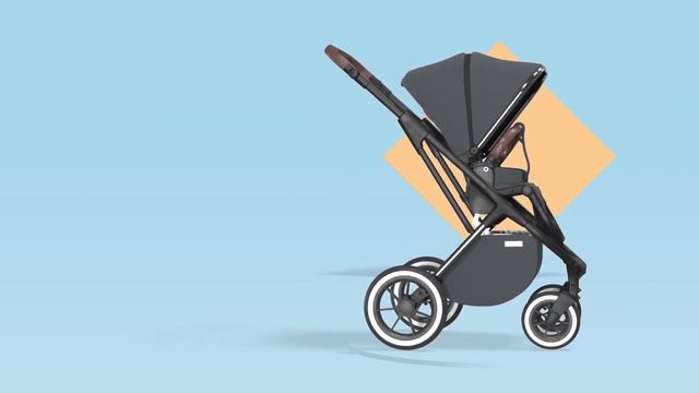 Moon Rocca - премиальная детская коляска 2 в 1 смотреть онлайн