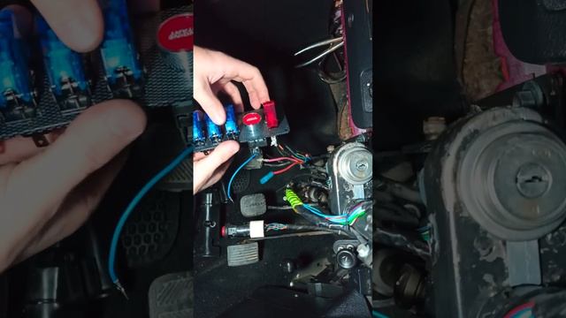 Подключение панели запуска/кнопки на классику (ВАЗ 2107) смотреть онлайн