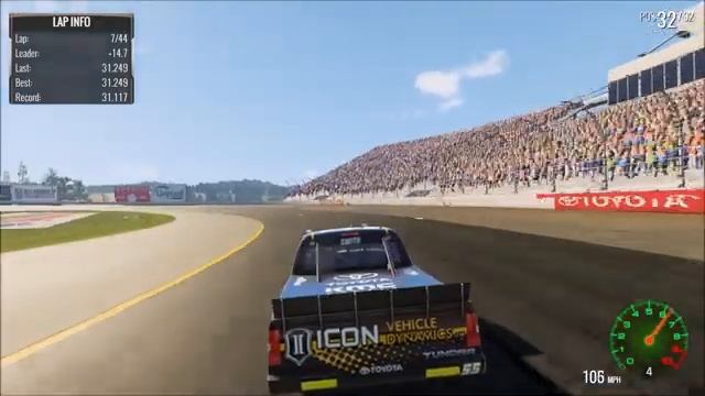 NASCAR Heat 2 Setup - New Hampshire Setup (Camping World Truck Series) смотреть онлайн