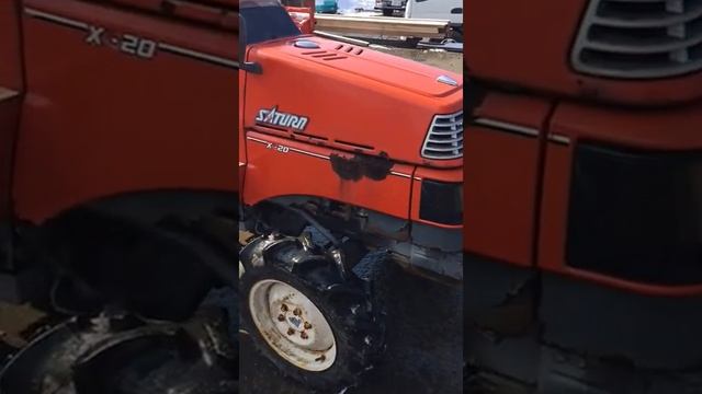 Трактора на запчасти с Японии ,Kubota X-20 от kotamoto - kotamoto.ru смотреть онлайн