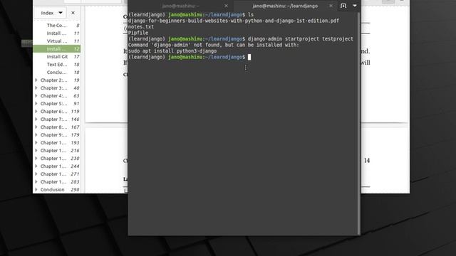 i am learning django, initial project setup and a hello world app смотреть онлайн