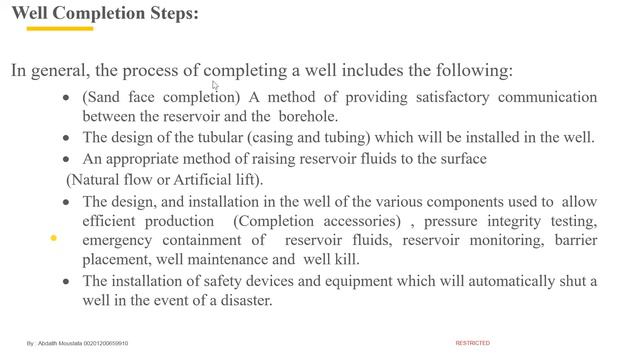Well Delivery Process смотреть онлайн