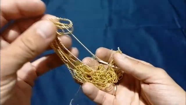 Цепь Перлина Железо 1.5мм, Золото, уп.5 м смотреть онлайн