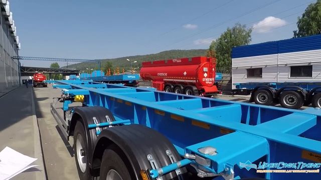 ПРО полуприцеп контейнеровоз смотреть онлайн
