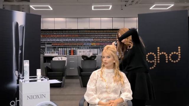 Как создать мягкие волны стайлером ghd platinum+? Делаем пляжные локоны утюжком смотреть онлайн
