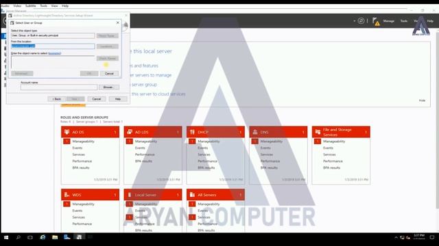 How to Setup Configuration LDAP on Windows Server 2019,LDAP Configuration on Windows Server 2019 смотреть онлайн