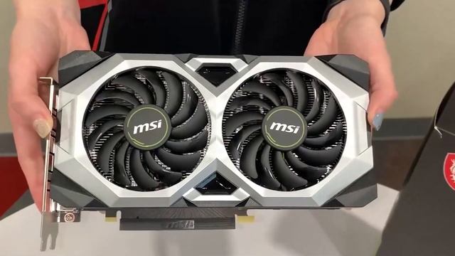 Видеокарта MSI GeForce RTX 2060 VENTUS 12G OC смотреть онлайн