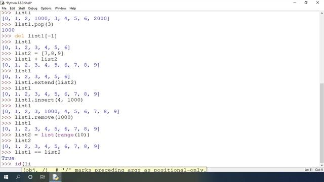 Learn Python - LIST Functions смотреть онлайн