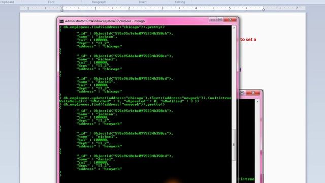MONGODB UPDATE MULTIPLE DOCUMENTS DEMO смотреть онлайн