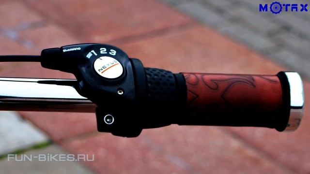 Мотовелосипед в стиле Сhopper | Nirve Switchblade c двигателем для велосипеда МОТАХ смотреть онлайн