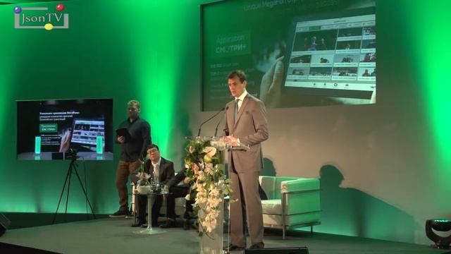 MWC-2014 - Michail Dubin - MegaFon - Json TV смотреть онлайн