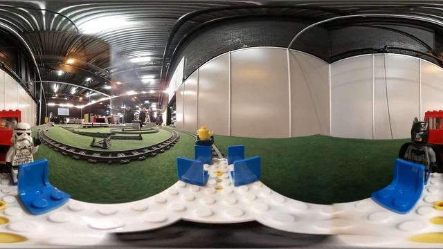 LEGO Train 360 Ride at Hardenberg Dec 2019 - Layout by Bananenbuurman смотреть онлайн