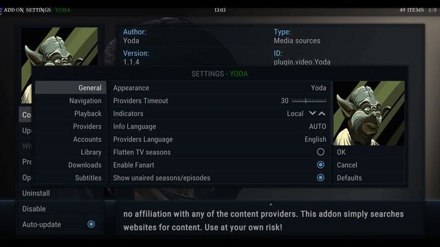 Enable And Disable Real Debrid Links In A Build
